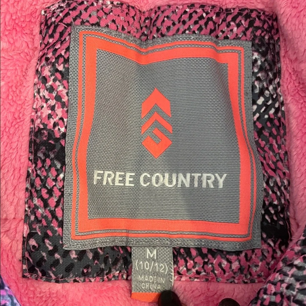 Free Country winter coat girl 10-12